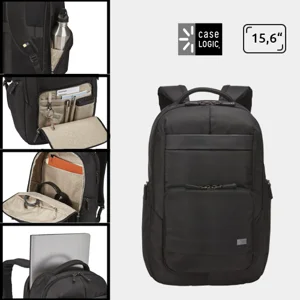 Zaino porta pc Case Logic da 15.6" con varie tasche interne imbottite e aggancio per trolley