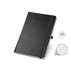 Block note A5 con 160 pagine avorio puntinate