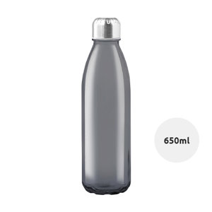 Borraccia in vetro colorato da 650 ml con tappo in acciaio inossidabile