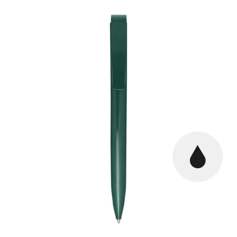 Penna a sfera in plastica riciclata refill nero