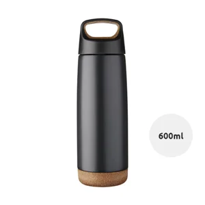Borraccia in acciaio inox con isolamento sottovuoto in rame da 600 ml in confezione regalo