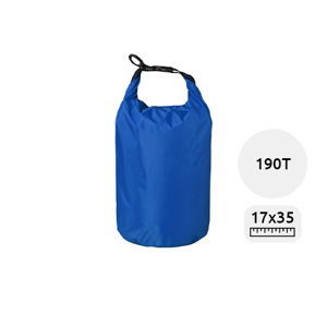 Borsa impermeabile colorata in poliestere con chiusura a moschettone da 190T 17x35cm