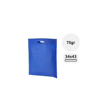 Shopper in TNT in diverse colorazioni da 70gr 34x43cm