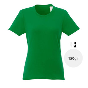 T-shirt da donna colori assortiti a girocollo taglio regolare 100% cotone 150gr