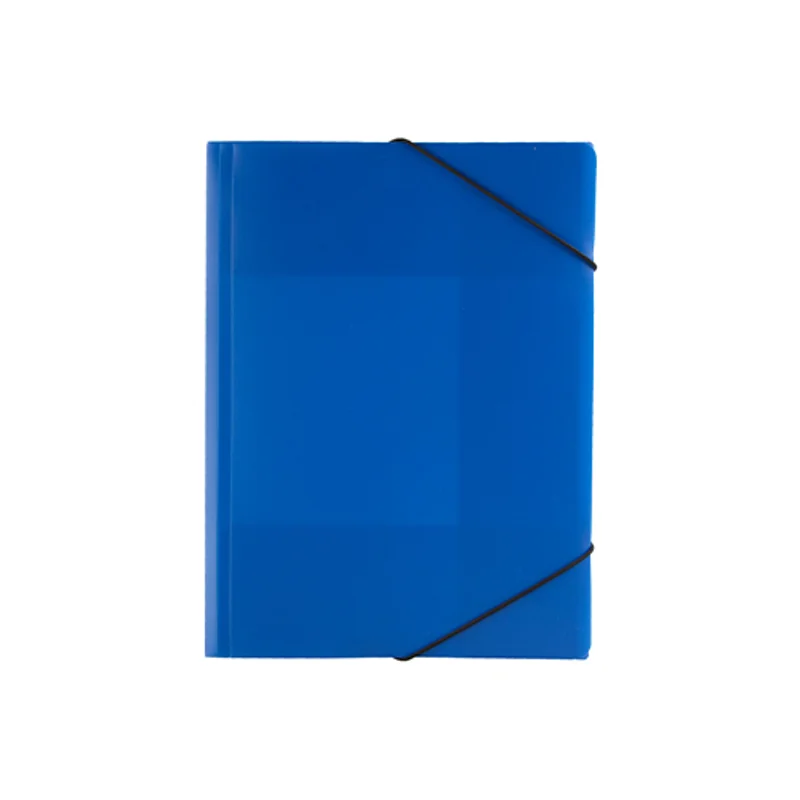 Cartella porta documenti in PP e cinturino in gomma disponibile in diverse colorazioni