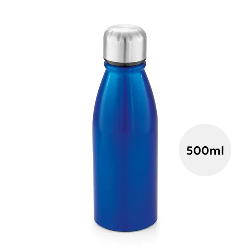 Borraccia in alluminio da 500ml con tappo in acciaio inossidabile