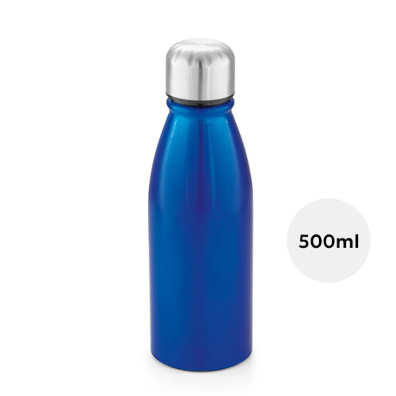Borraccia in alluminio da 500ml con tappo in acciaio inossidabile