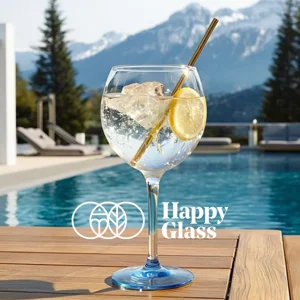 Bicchieri HappyGlass in Tritan Resistente Personalizzabili con Logo