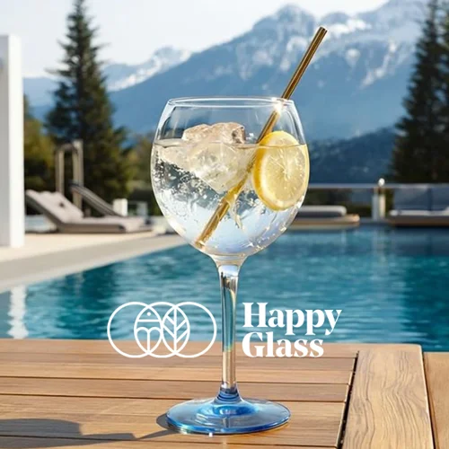 Bicchieri HappyGlass in Tritan Resistente Personalizzabili con Logo
