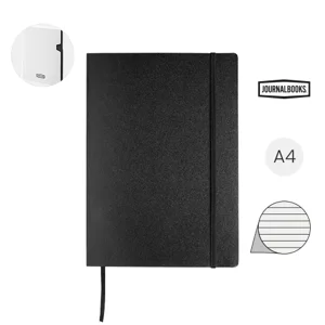 Block notes A4 Journalbooks con copertina rigida e 80 fogli a righe in confezione regalo