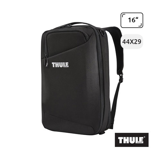 Borsa zaino porta pc 2in1 Thule da 16" in poliestere riciclato con tracolla imbottita removibile 44x17x29cm