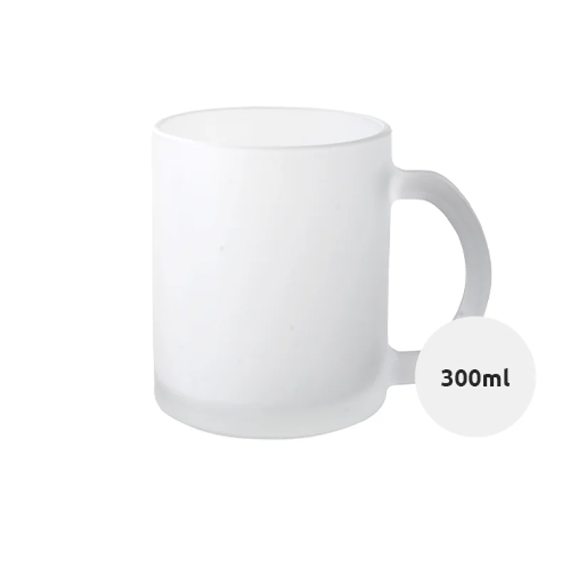 Tazza in vetro opaco 300ml