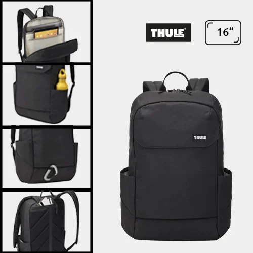 Zaino porta pc Thule da 16" in poliestere con schienale e spallacci imbottiti