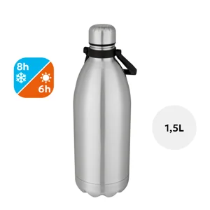 Borraccia in acciaio inossidabile da 1,5L con isolamento sottovuoto e comodo manico in confezione regalo