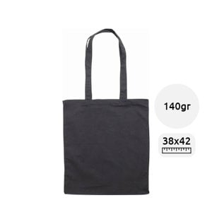 Shopper colorata in cotone disponibile in vari colori con manici da 140gr 38x42cm
