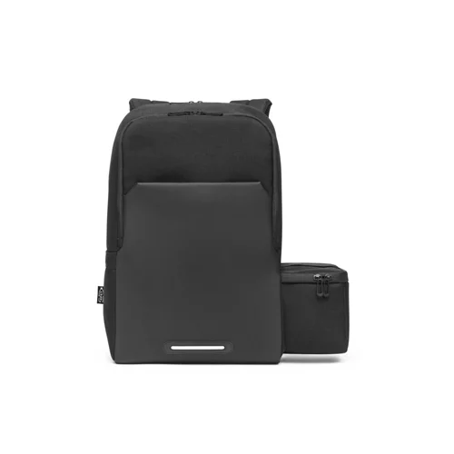 Zaino porta pc da 17.3" e borsa termica in RPET con schienale imbottito e cinghia per trolley
