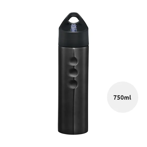 Borraccia sportiva in acciaio inox da 750 ml con coperchio scorrevole