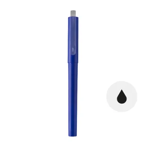 Penna a sfera gel in PET riciclato refill nero