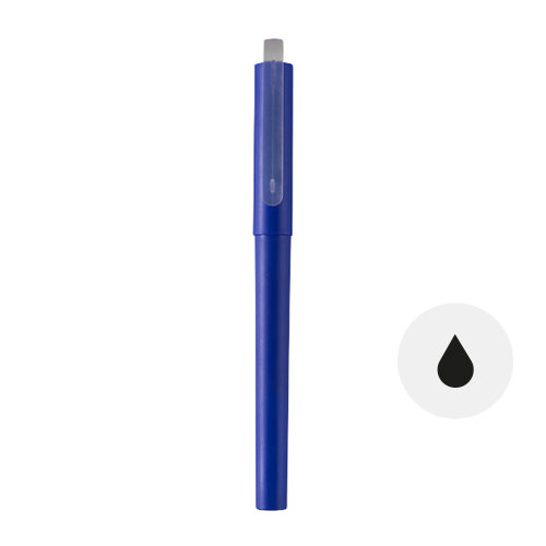 Penna a sfera gel in PET riciclato refill nero