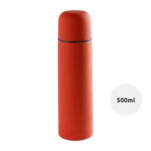 Thermos in acciaio inossidabile con finitura gommata 500ml