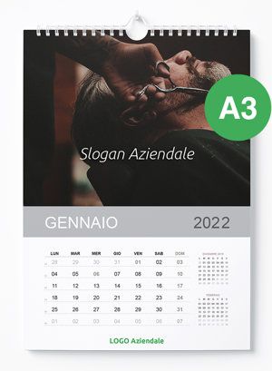 Calendario Personalizzato da Parete A3