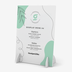 Display da Banco A4 in Forex. Possibilità di richiedere anche il progetto grafico 