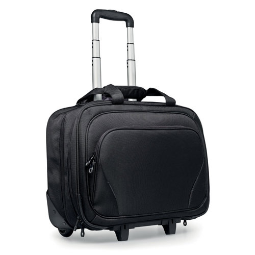Trolley in poliestere 1680D con tasca interna per PC da 17" 47.5X20.5X36.5cm