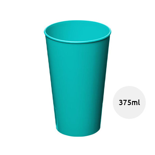Bicchiere in plastica da 375ml