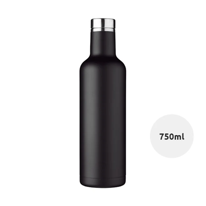 Borraccia termica in acciaio inox a doppia parete con isolamento sottovuoto in rame 750ml