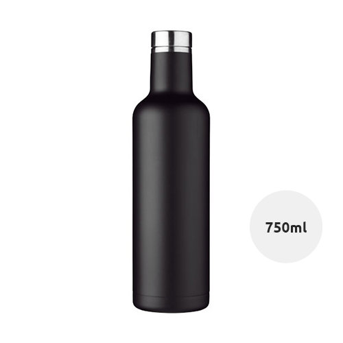 Borraccia termica in acciaio inox a doppia parete con isolamento sottovuoto in rame 750ml