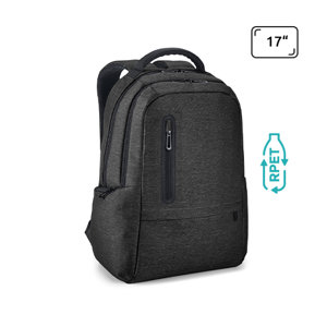 Zaino porta pc fino a 17" impermeabile in nylon riciclato 2Tone con scomparto in poliestere riciclato 210D