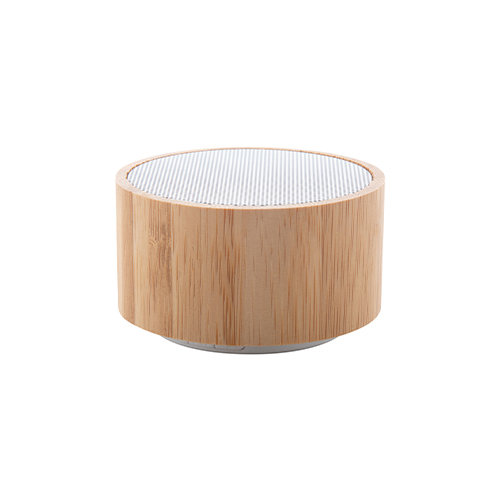 Cassa Bluetooth dal rivestimento in bambù con funzione di chiamata vivavoce e radio