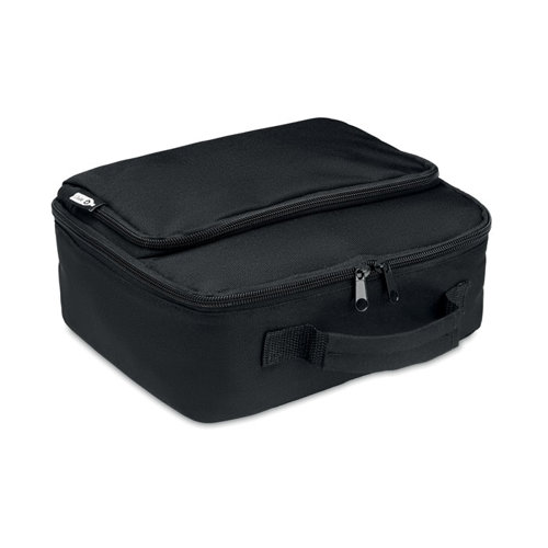 Borsa termica in RPET 250x100x210mm con maniglia per trasporto