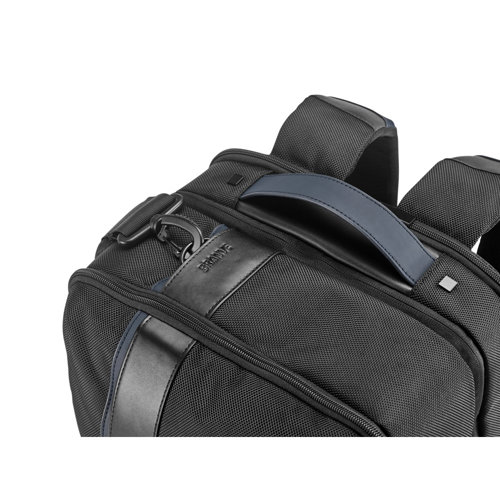 Zaino Branve 2in1 porta pc da 15.6” e borsa da viaggio con tasca antifurto e cinghia per trolley