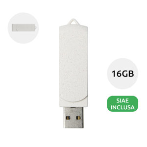 Chiavetta USB in paglia di grano da 16GB
