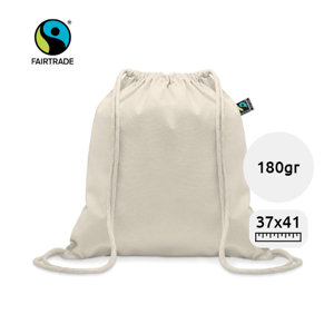 Sacca in cotone equosolidale Fairtrade da 180gr