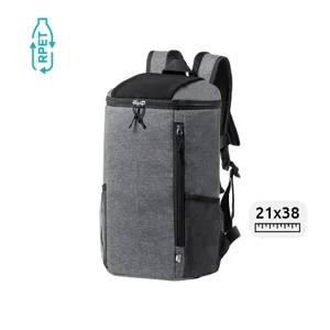 Zaino termico in RPET con imbottitura in PEVA e spallacci imbottiti 21×38×17cm