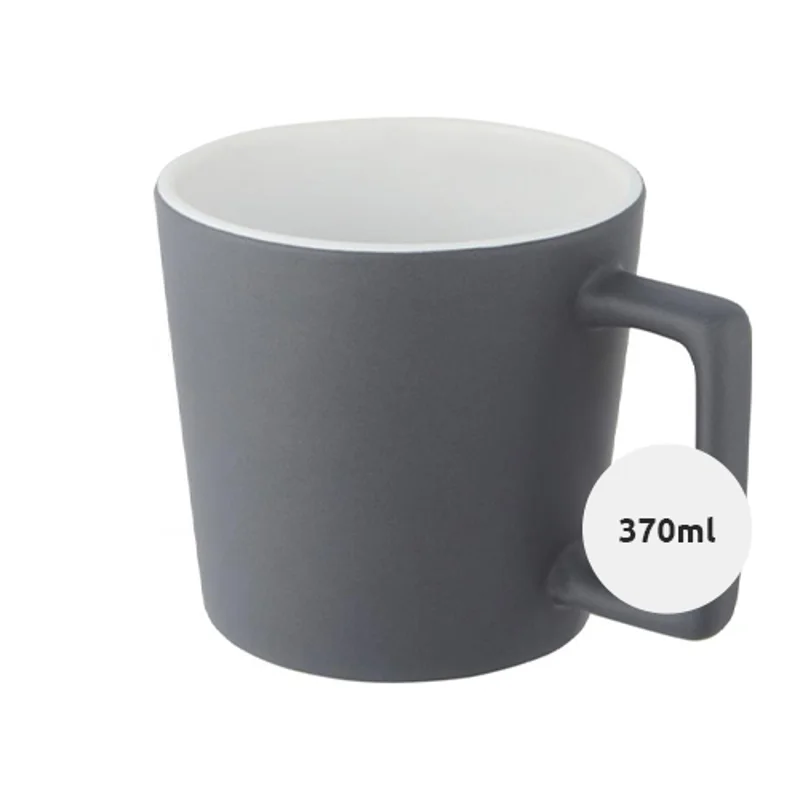 Tazza in ceramica con finitura opaca 370ml
