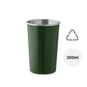 Bicchiere in acciaio inox riciclato 300ml