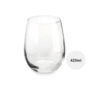 Bicchiere in vetro 420ml