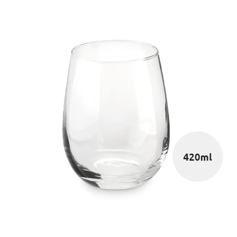 Bicchiere in vetro 420ml