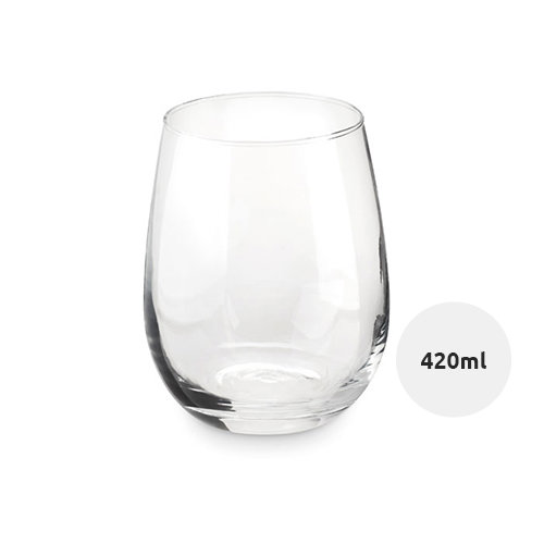 Bicchiere in vetro 420ml