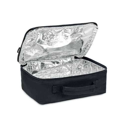 Borsa termica in RPET 250x100x210mm con maniglia per trasporto