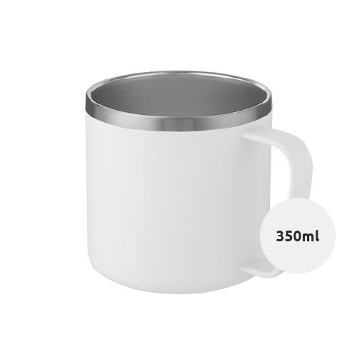 Tazza a doppia parete in acciaio inossidabile con isolamento sottovuoto in rame 350ml