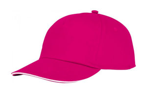 Cappellino in cotone a 5 pannelli