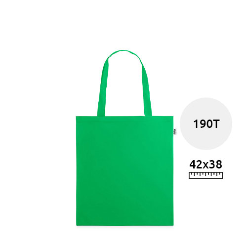 Shopper in RPET con manici lunghi in diverse colorazioni da 190T 38x42cm