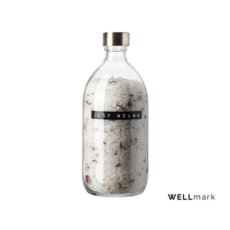 Sale da bagno a marchio Wellmark profumo rosa da 500ml