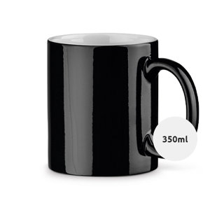 Tazza in ceramica con smalto termosensibile ideale per sublimazione 350ml