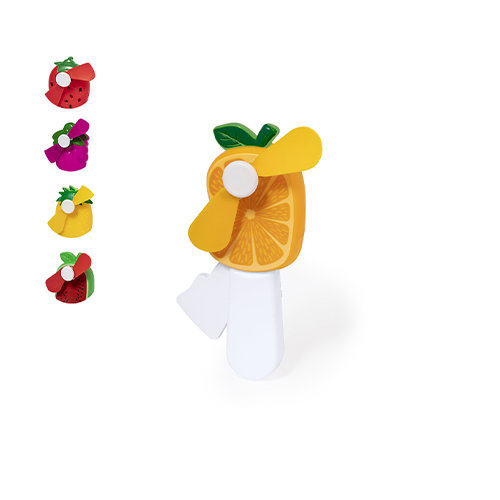 Ventilatore manuale portatile a forma di frutta