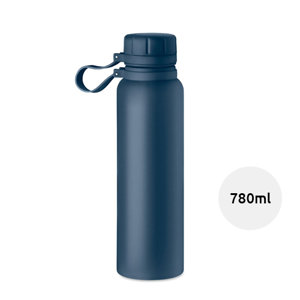 Borraccia termica in acciaio inox con coperchio a rotazione e impugnatura in silicone da 780ml